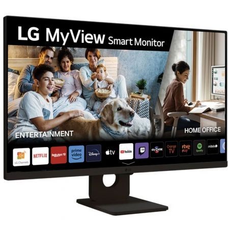 LG Smart Monitor MyView 27SR50F-B 27 pulgadas Full HD IPS HDR10 Negro